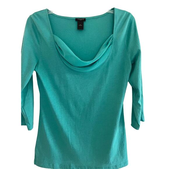 Ann Taylor Drape Neck Size Small - Picture 2 of 6